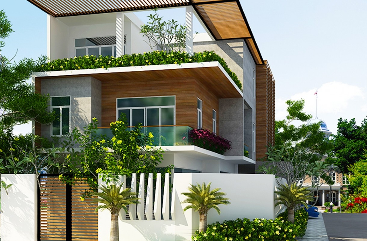 Thiết Kế Nhà Phố - nhà cô Ánh - Vũng Tàu