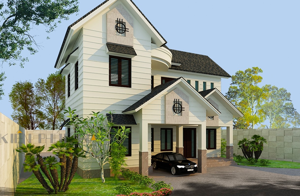 Thiết Kế Nhà Phố - nhà cô Tuyết- Long An