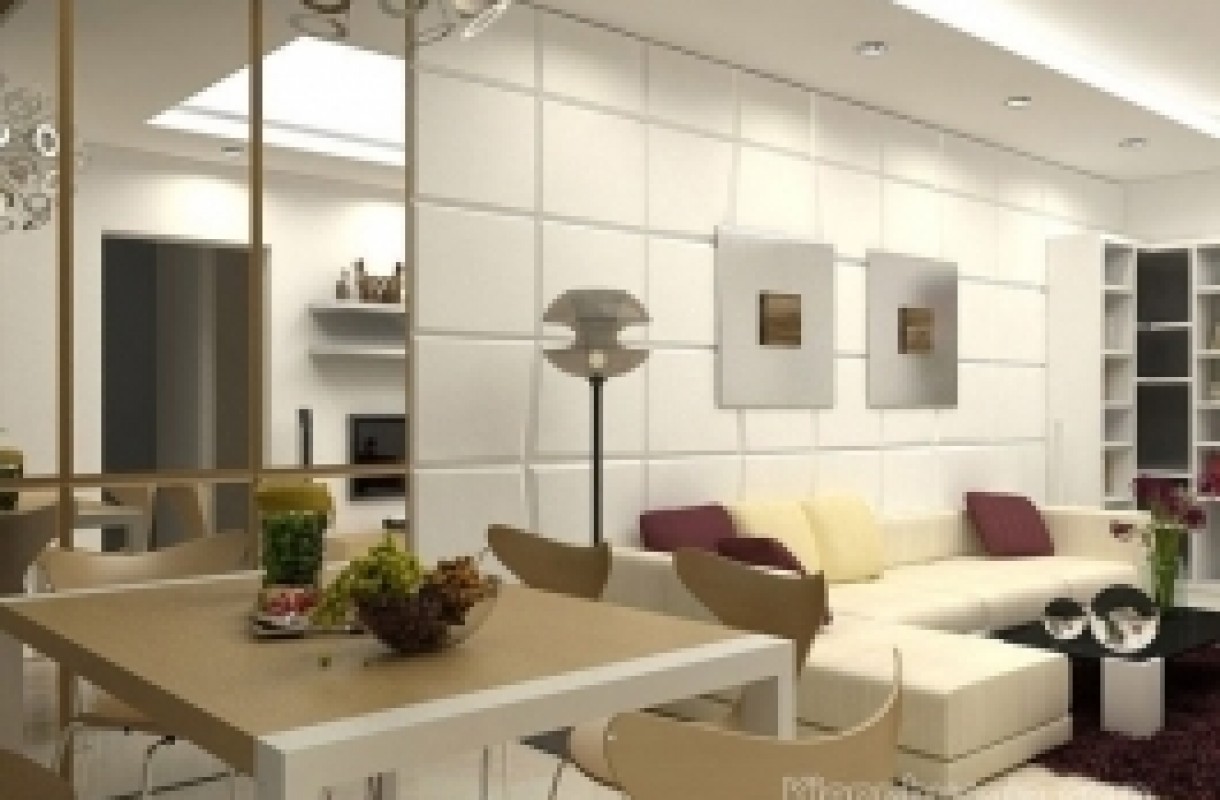 Thiết kế nội thất căn hộ chung cư 67m2 hiện đại