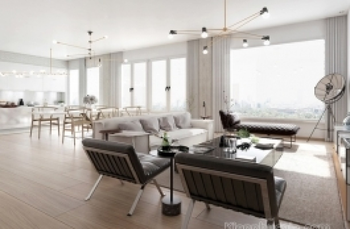 Các mẫu thiết kế nội thất căn hộ 90m2 đẹp