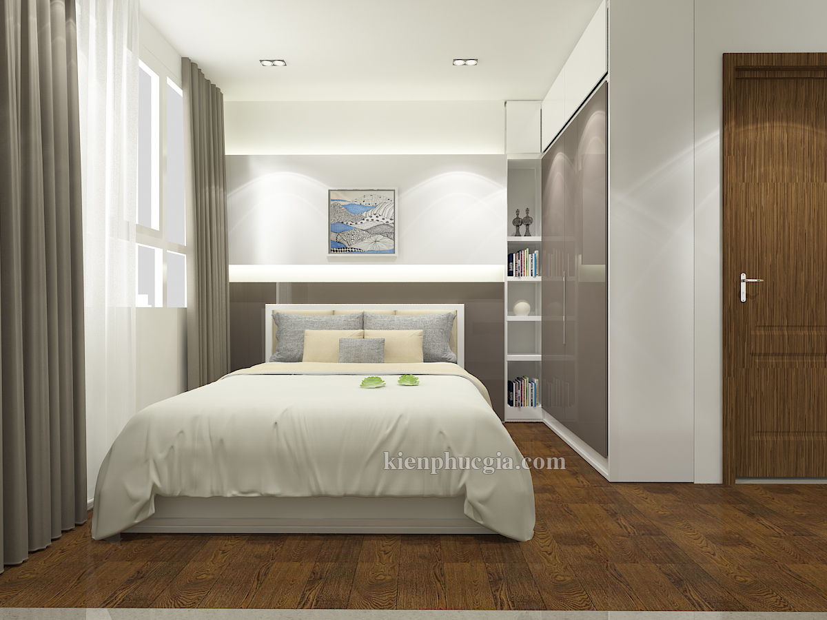Thiết kế nội thất căn hộ cao cấp 2 phòng ngủ ảnh 6