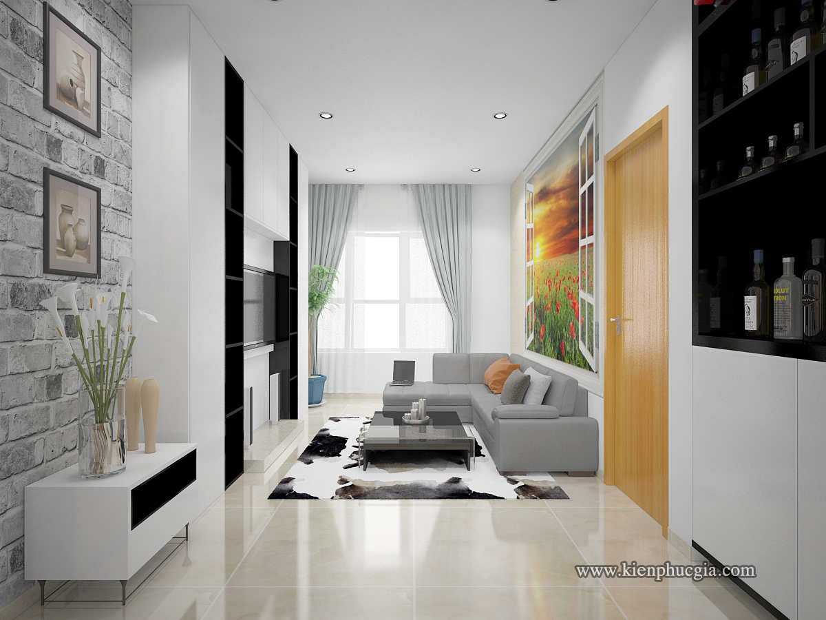 Thiết Kế Nội Thất căn hộ SAISON RES ảnh 1