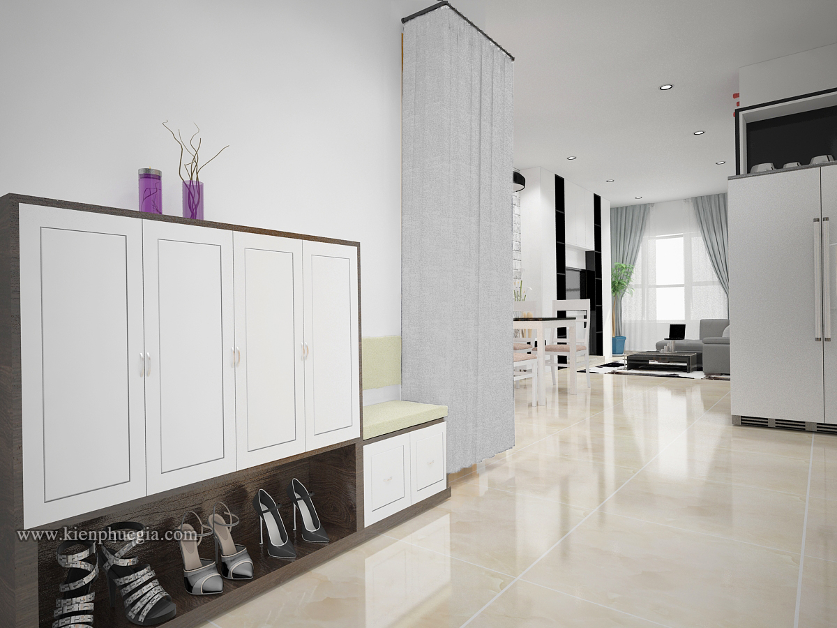 Thiết Kế Nội Thất căn hộ SAISON RES ảnh 3