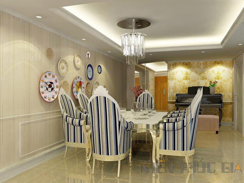 Thiết kế nội thất văn hộ Saigon Pearl ảnh 1