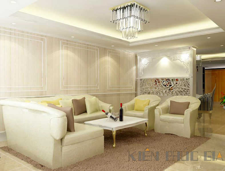 Thiết kế nội thất văn hộ Saigon Pearl ảnh 2