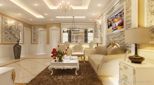 Bố trí nội thất hợp lý cho căn hộ 150 m2 -4