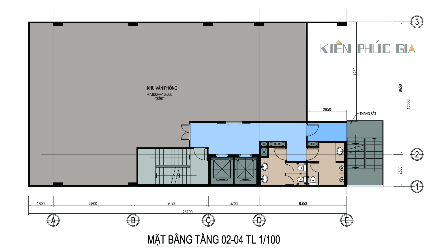 Thiết kế văn phòng Nguyễn Đình Chiểu ảnh 6