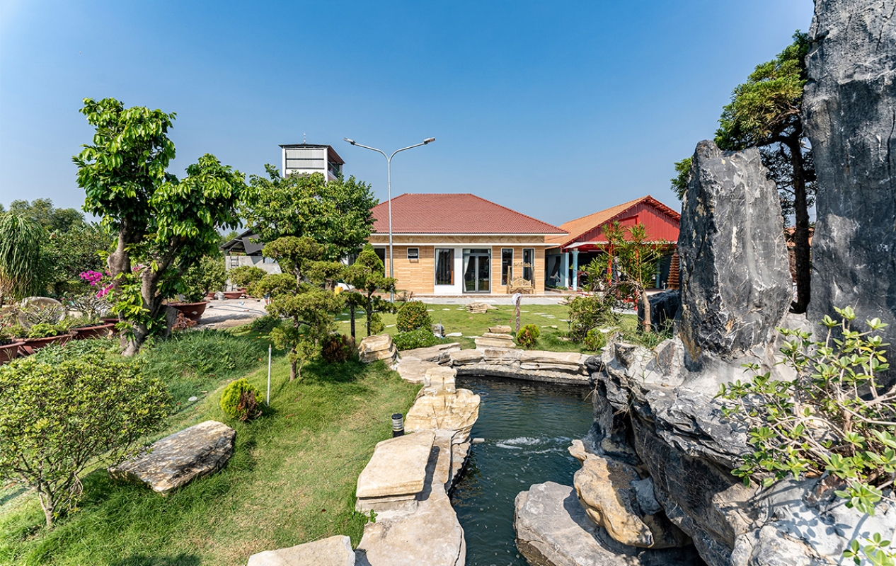 Biệt  Thự Sân Vườn  Long An