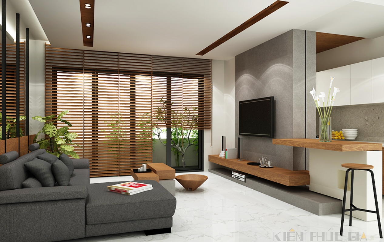 Thiết Kế Nội Thất căn hộ Green Valley 2