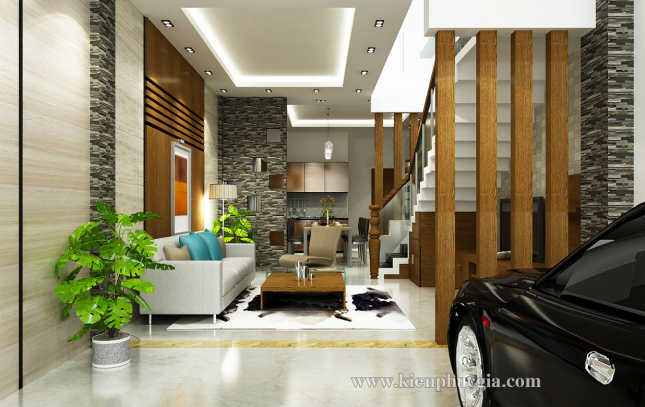 Thiết kế nội thất nhà phố Long khánh