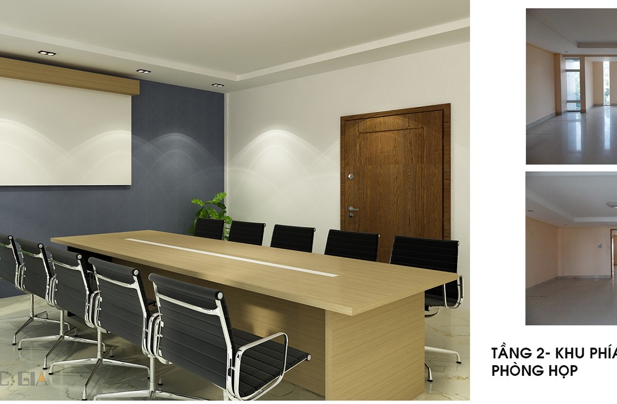 Thiết kế nội thất văn phòng Hoàng Quốc Việt - Nhà Bè