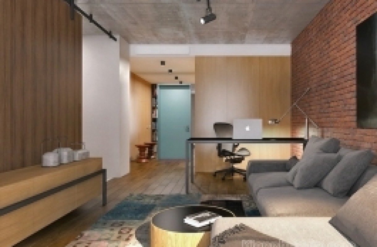 Sáng tạo với thiết kế nội thất căn hộ chung cư nhỏ độc đáo