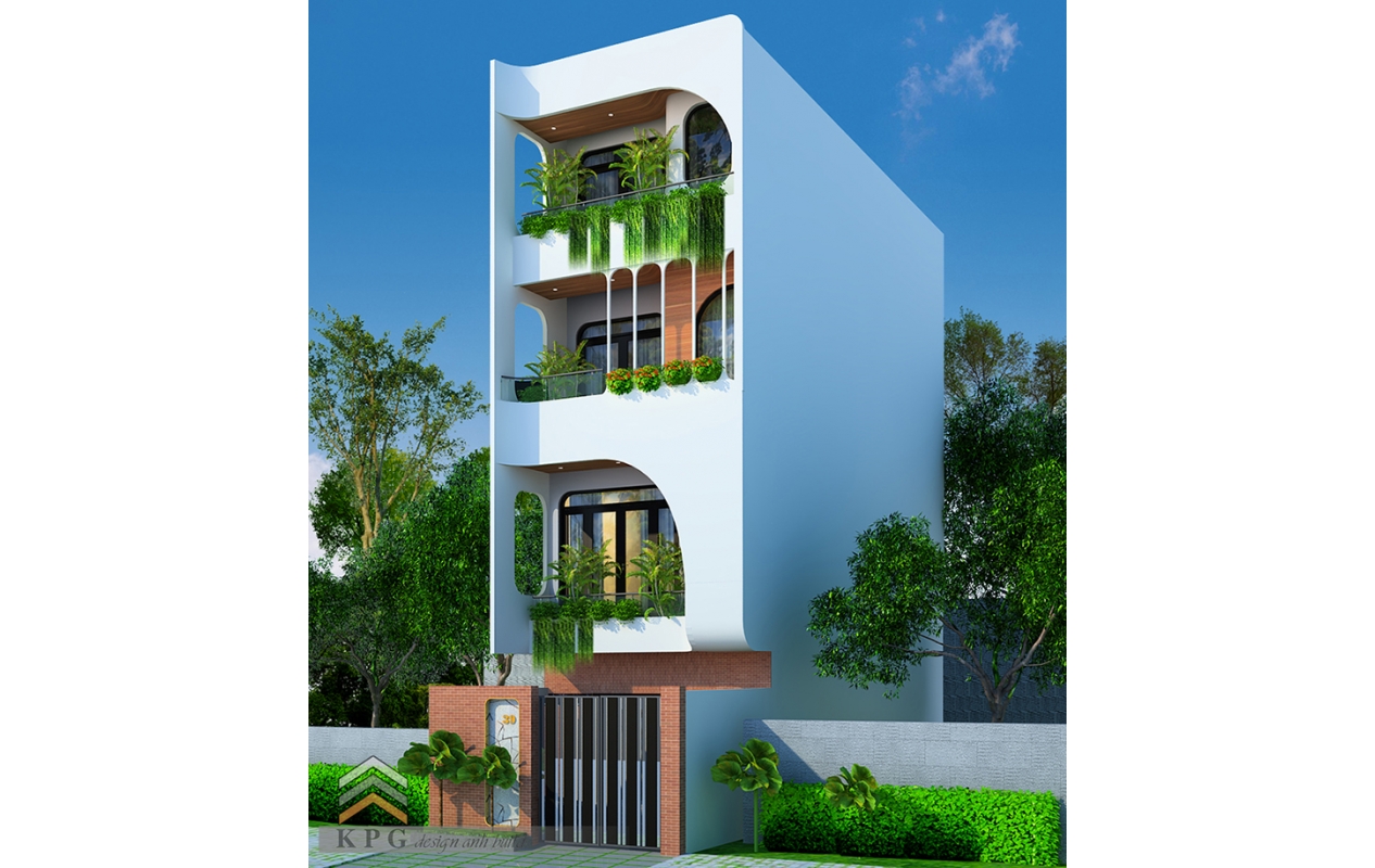 Nhà Phố 3 Tầng Hiện Đại