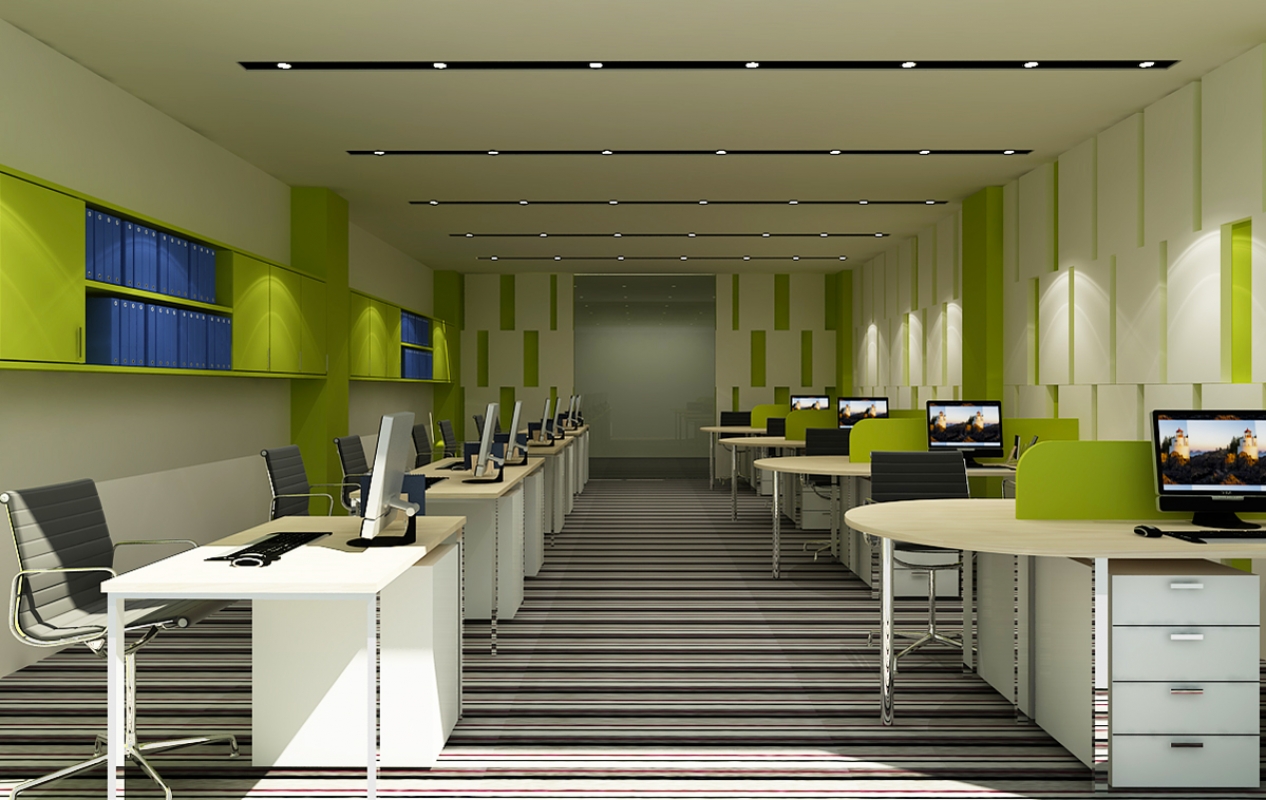 Thiết kế nội thất văn phòng công ty OLES